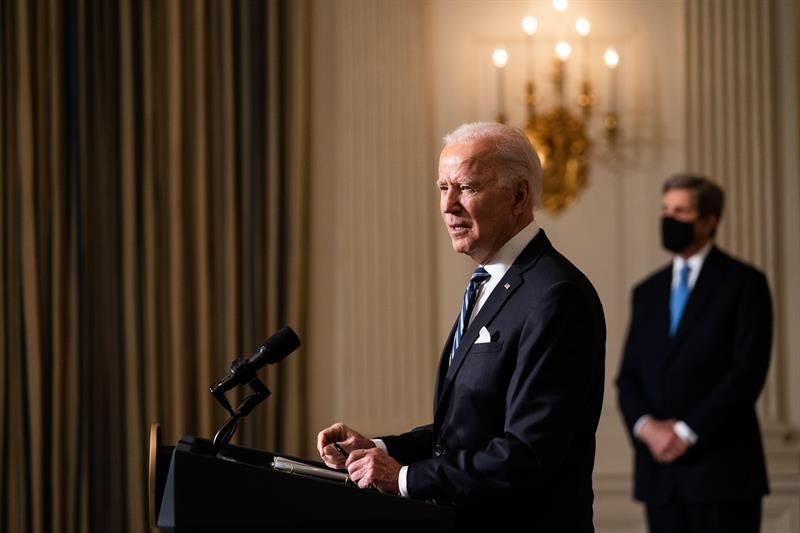 El presidente de EEUU, Joe Biden. | Anna Moneymaker, EFE.