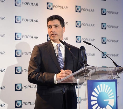 Christopher Paniagua, vicepresidente ejecutivo senior del Popular.