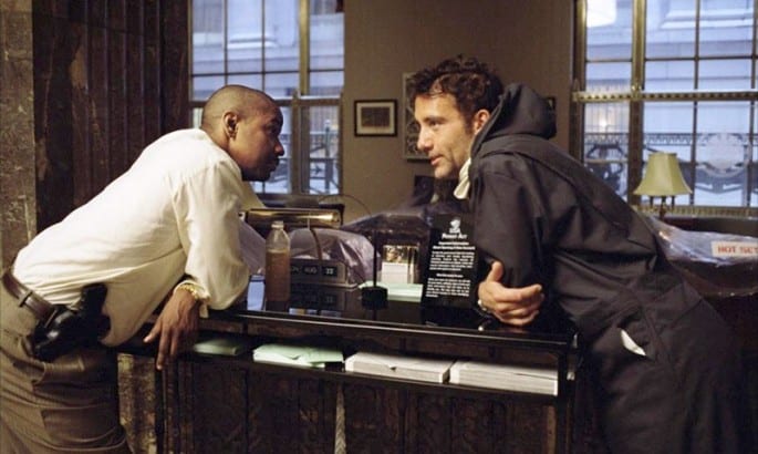 Denzel Washington y Clive Owen en una escena de Plan perfecto.