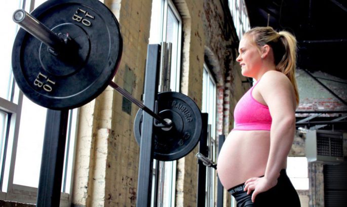 maternidad embarazo entrenamiento gym